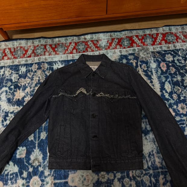 꼼데가르송 일본 빈티지 데님 자켓 M 사이즈