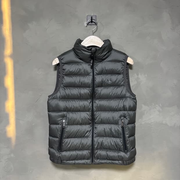 폴로 랄프로렌 덕다운 패딩조끼 그레이