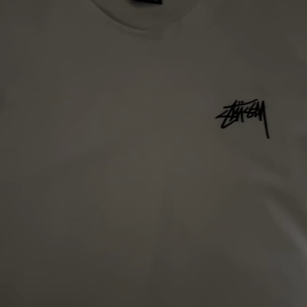 스투시 흰색 반팔