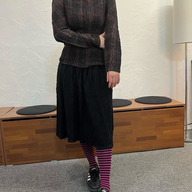 이세이 미야케 09AW 플리츠 가디건