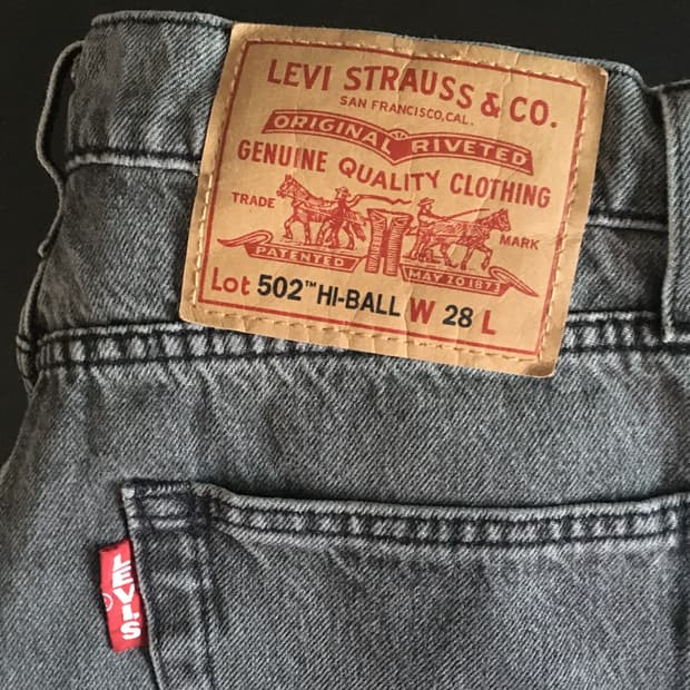 리바이스 Lot502 하이볼 빅E