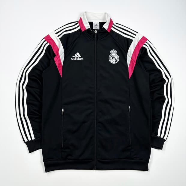 아디다스 레알마드리드 클럽 져지 블랙 핑크 L