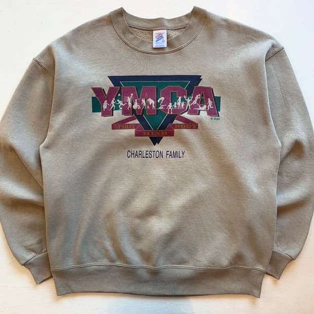 90년대 미국 러셀 맨투맨 슈퍼스웻