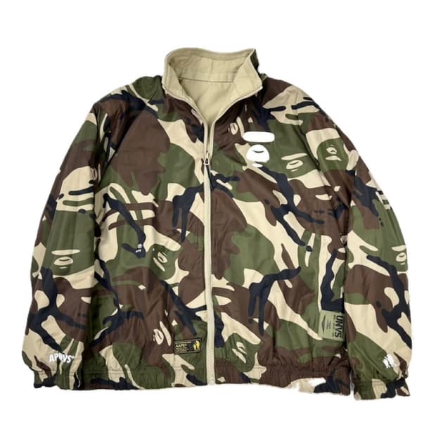 베이프(에이프)리버시블 자켓 #bape#a bathing ape#ape