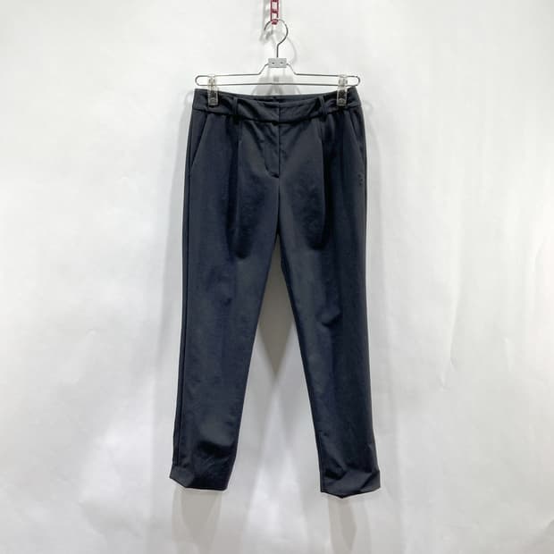 헤지스 여성 원턱 골프팬츠 블랙 26 