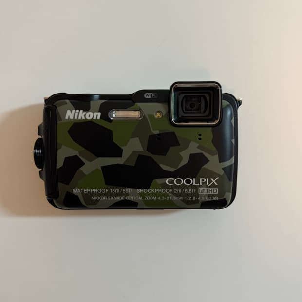 니콘 쿨픽스 coolpix aw120 (aw100) 카모