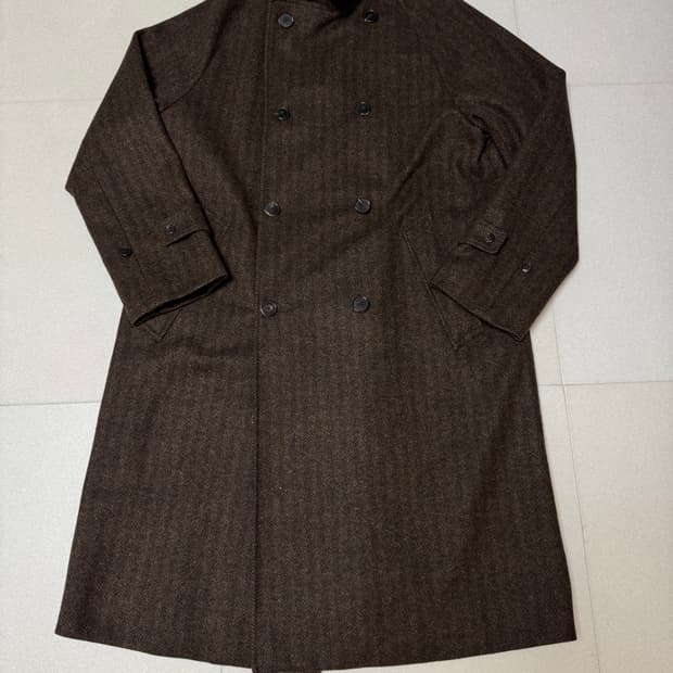 코히어런스 FouFou 쉐브론 트위드 브라운