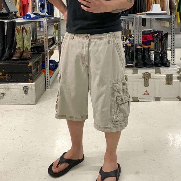 LEE bermuda double cargo pants 리 더블 카고팬츠