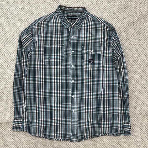 에코언리미티드 체크 셔츠 r2738