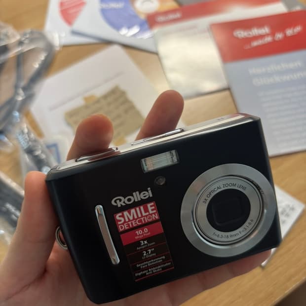 새상품 컨디션)) 롤라이 rollei rcp-s10 빈티지 디카