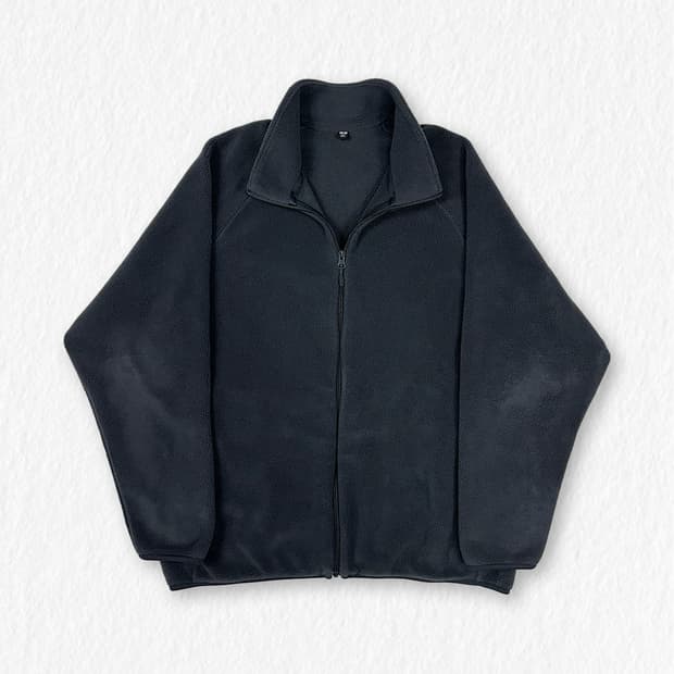 유니클로 후리스 차콜