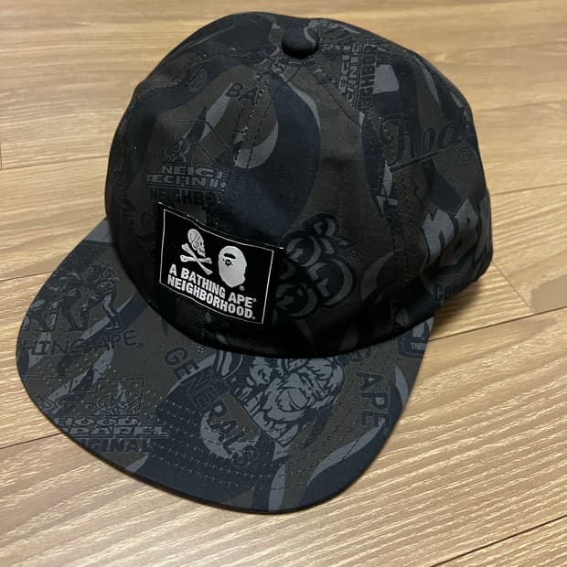 베이프 네이버후드 콜라보캡