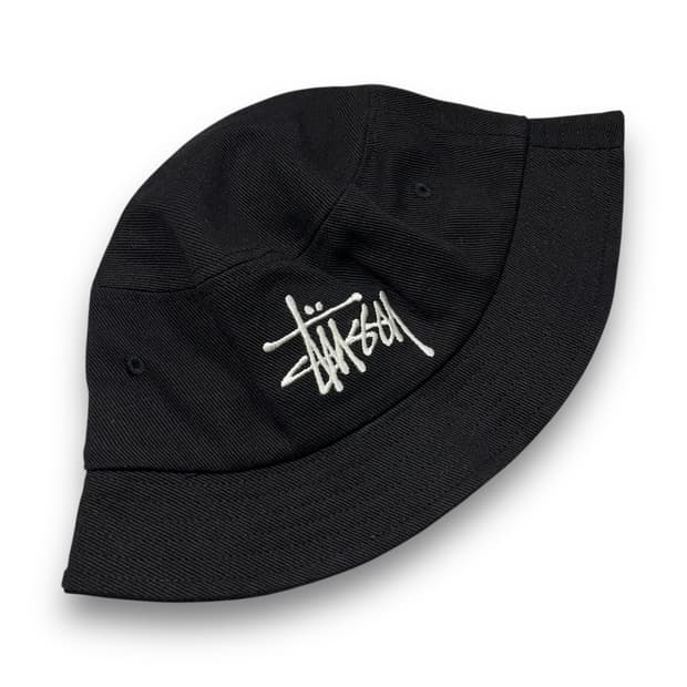 스투시 스탁 로고 스트릿 다크 민트급 버킷햇