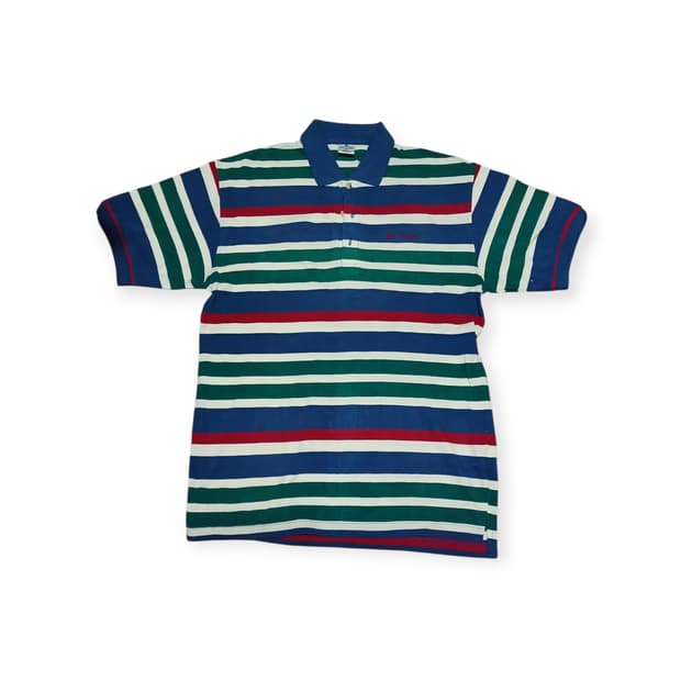 콜롬비아 90's 스트라이프 반팔 티셔츠