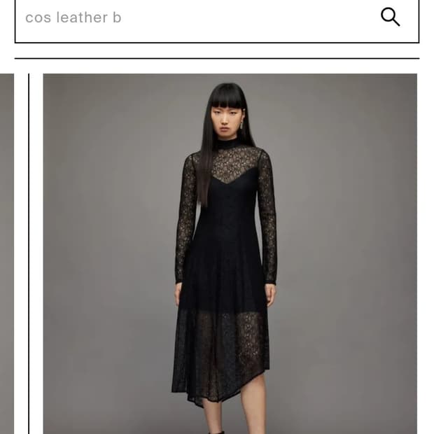 올세인츠 HANNA LACE DRESS