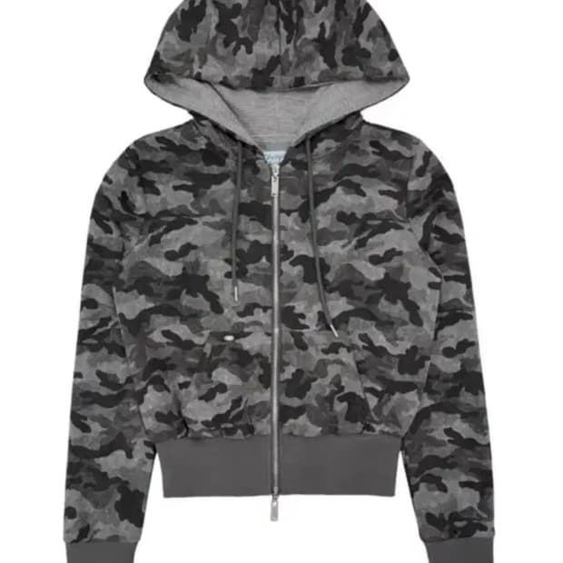 페일제이드 카모 후드집업 차콜 2사이즈