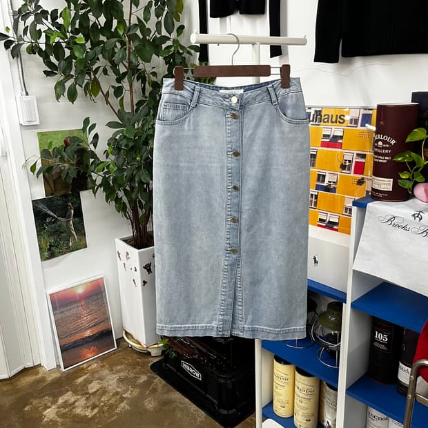 아떼 바네사브루노 데님 스커트 38