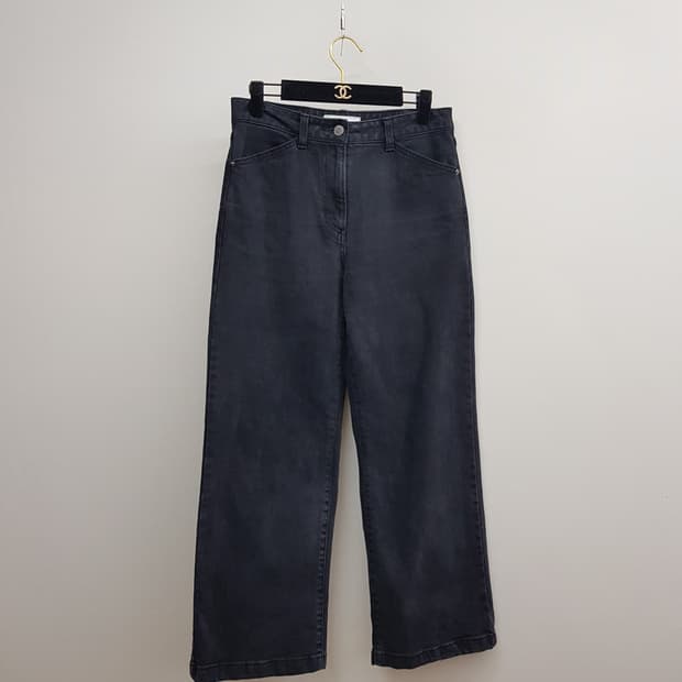 바네사브루노아떼 2023 세미 와이드 데님팬츠 38사이즈