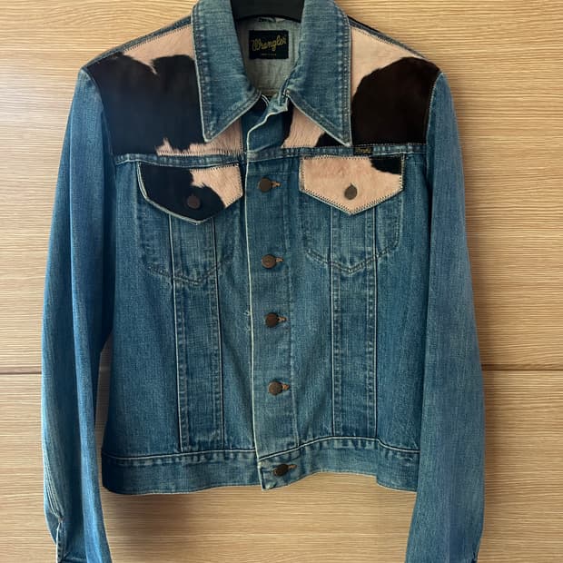 80년대 USA 랭글러 빈티지 데님 자켓