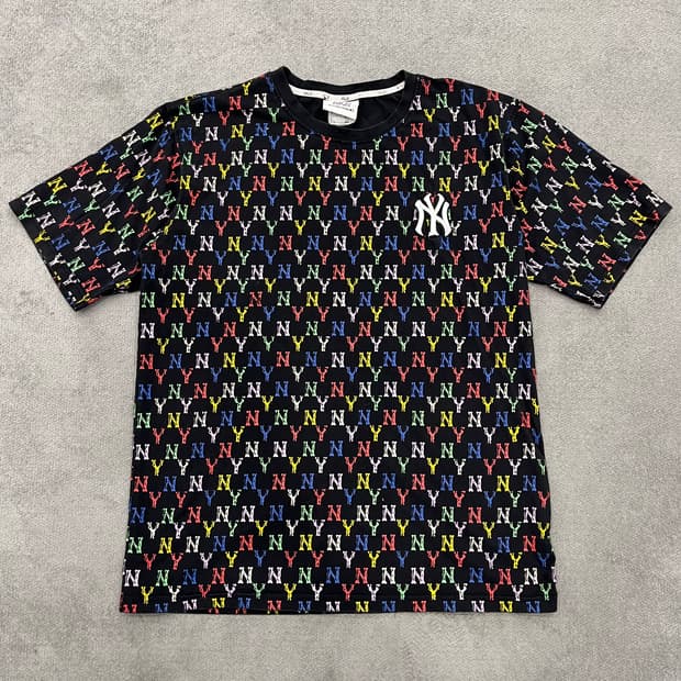 100 MLB 뉴욕양키스 NY 로고 티셔츠