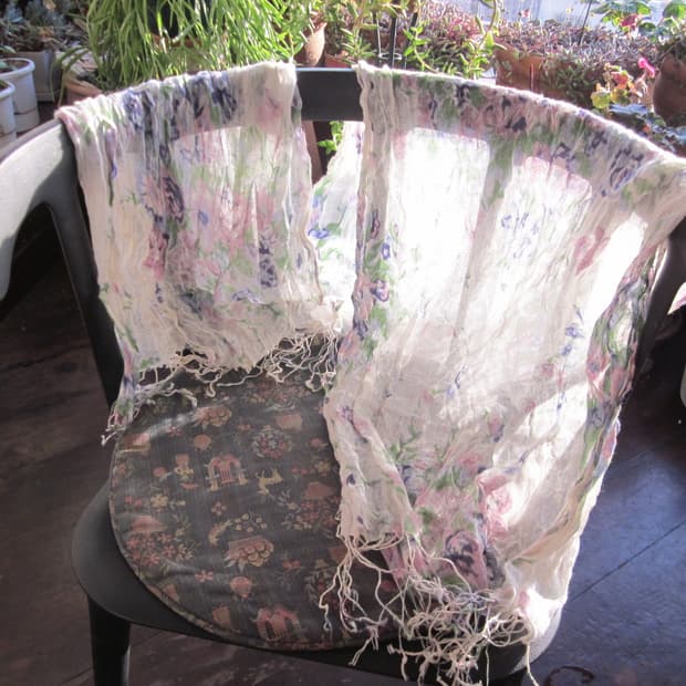 아오이유우 라일락 모리걸 스카프