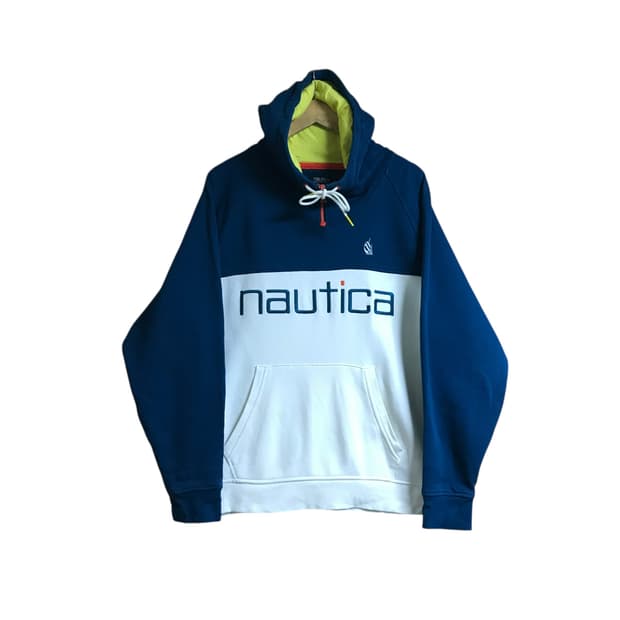 노티카 90s 반집업 면 아노락