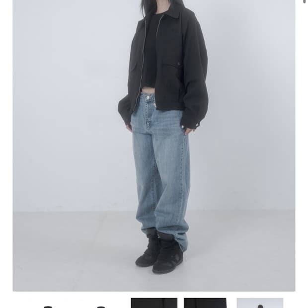 wsc아카이브 블랙 자켓
