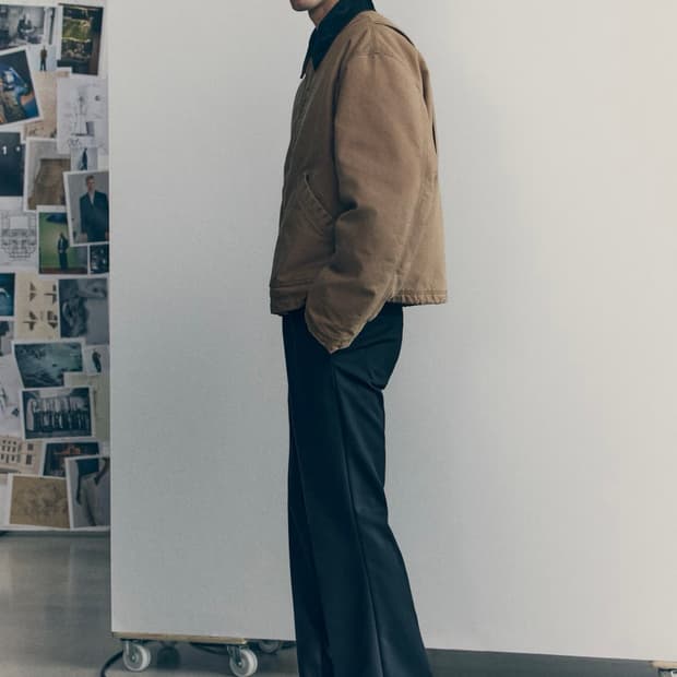 h&m 아뜰리에 울 부츠컷 팬츠