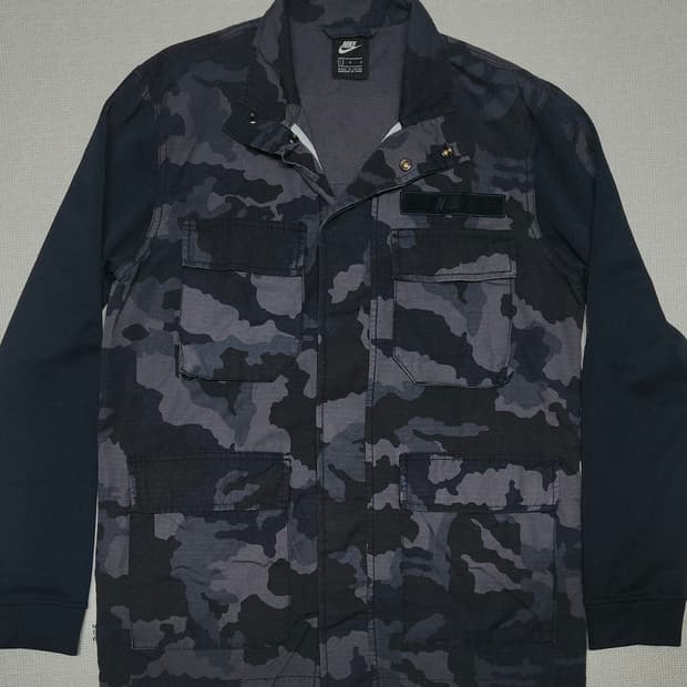 나이키 NSW 카모 밀리터리 자켓(L)