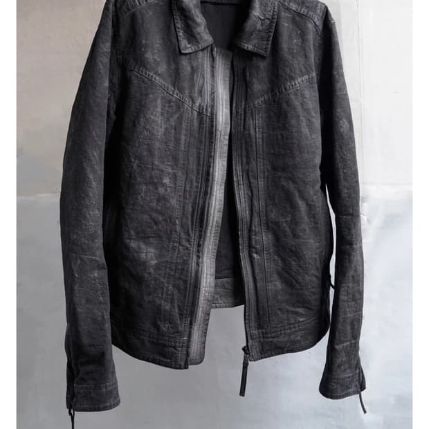 Black merle work blouson