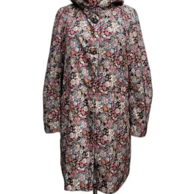 GIVY 기비 꽃무늬 트렌치 코트 /  여 65호 (85-90-160)
