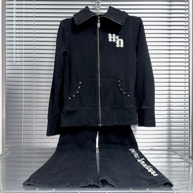 2008 Y2K 할리 데이비슨 트랙수트 세트