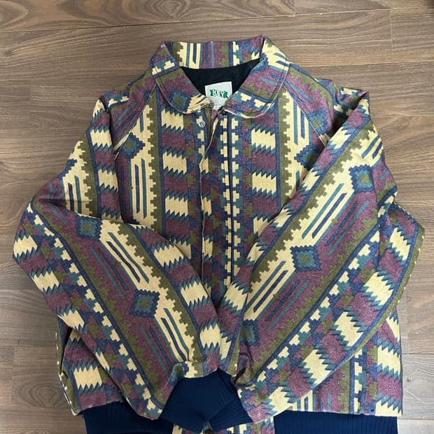 KEY USA 네이티브 패턴 자켓 / 90s 빈티지 / Made in U