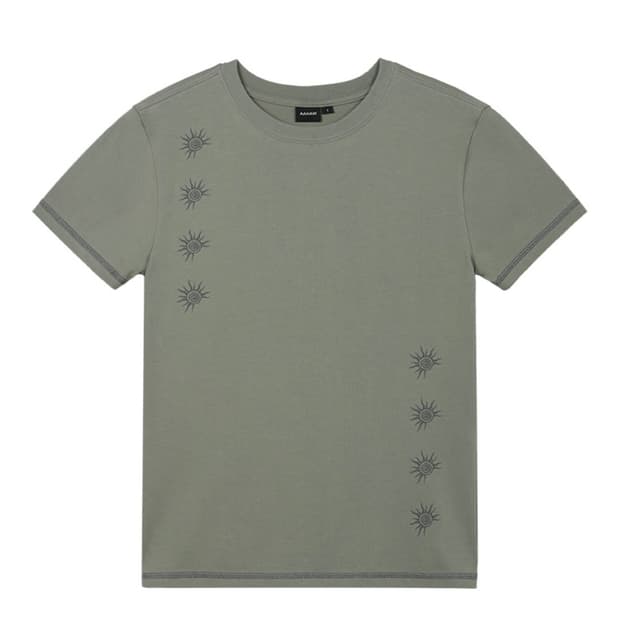 Cracked Sun Half Top (Khaki)