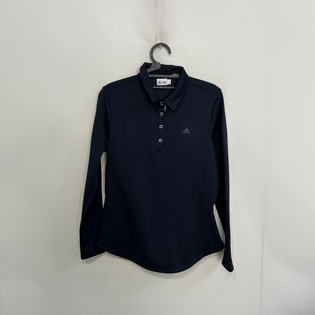 아디다스 골프 여성 기모 티셔츠 L