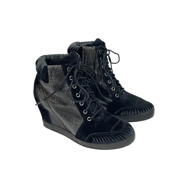 디젤 웨지 스니커즈 