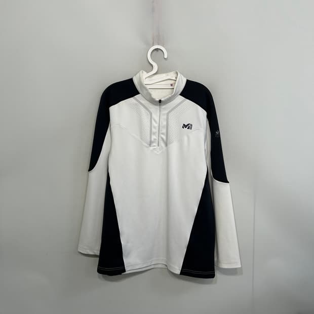 밀레 남성 반집업 티셔츠 105