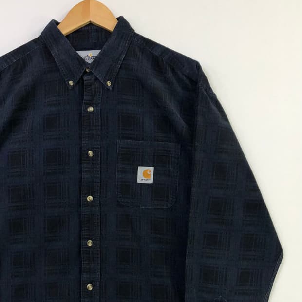 XL 칼하트 코듀로이 셔츠