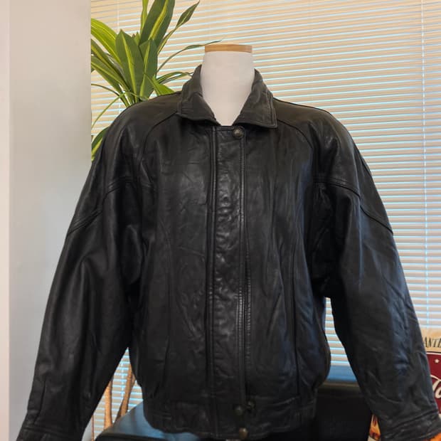 아메리칸 빈티지 가죽 자켓
