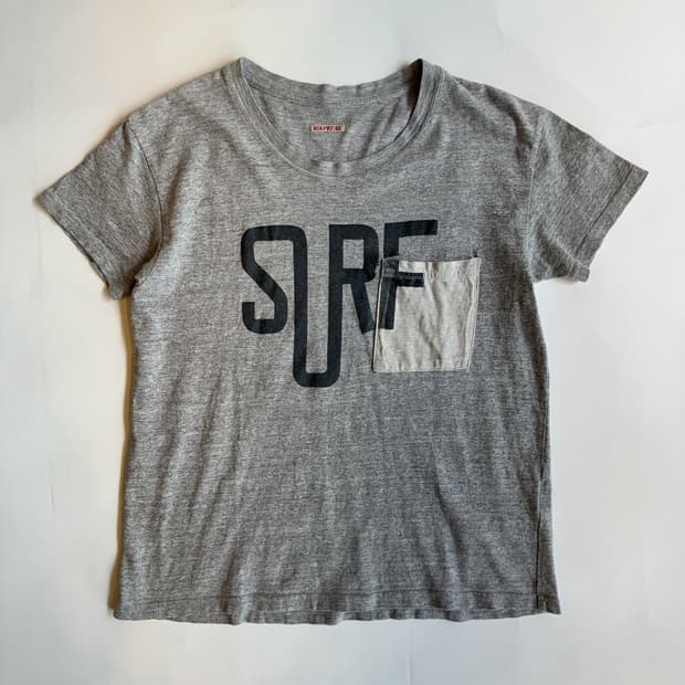KAPITAL SURF POCKET TEE