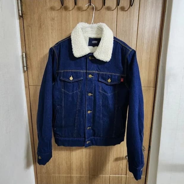 (M)LBSM 양털 쉐르파 데님 자켓