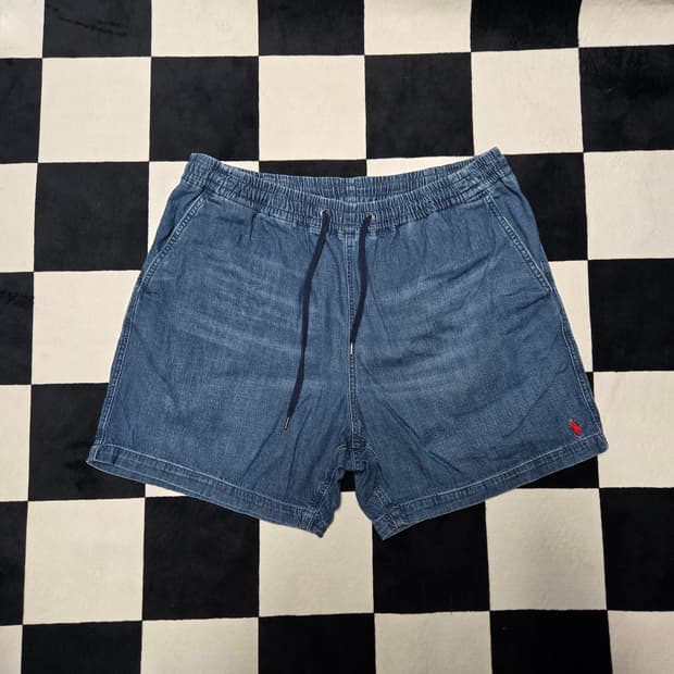 XXL 폴로랄프로렌 프렙스터 반바지 데님 