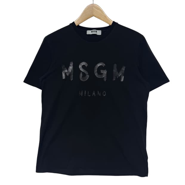 MSGM 로고 반팔 티셔츠