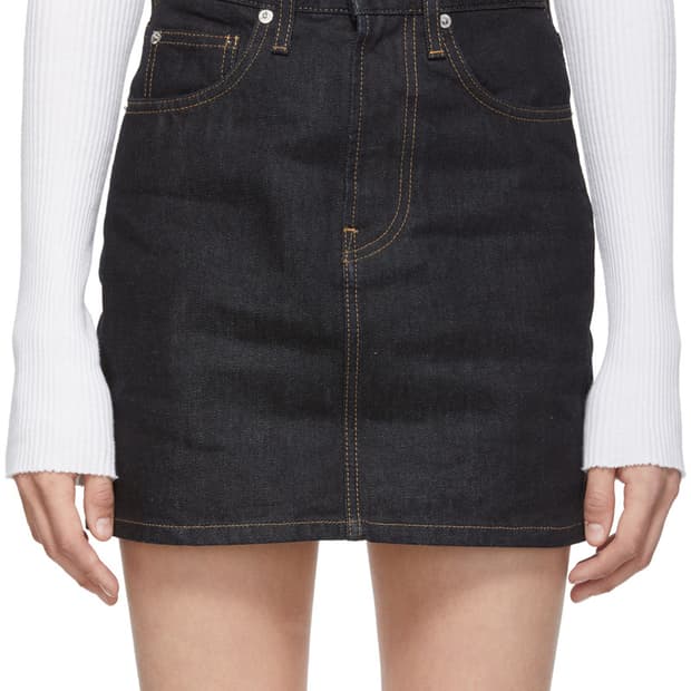Helmut lang 헬무트랭 청치마