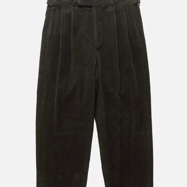 아프레쎄 apresse 25aw WOOL CORDUROY WIDE TAP