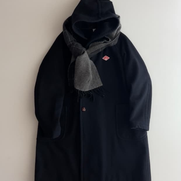 단톤 후드 모서 울코트 36