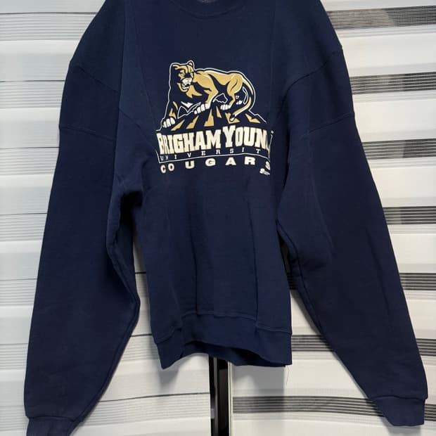 prototypes 네이비 컷업 크루넥 L/XL