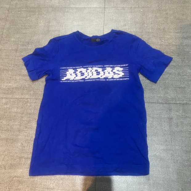 Adidas 아디다스 핀터깔y2k 딱붙핏 반팔티셔츠