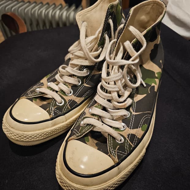 컨버스 척테일러 1970하이 카모 us8.5사이즈
