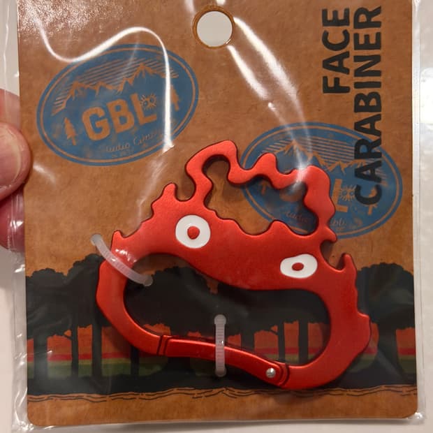 스튜디오 지브리 하울의 움직이는 성의 캘시퍼 카라비너